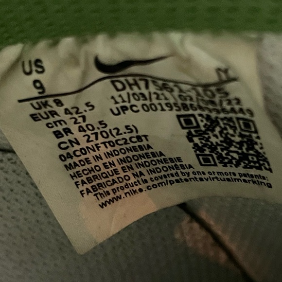 Nike Air Force 1 -Mens size US 9 - Picture 6 of 7